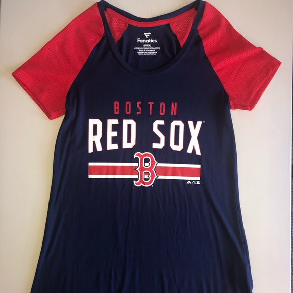 Fanatics Tops - NWOT Women’s Fanatics Boston Red Sox Shirt Size S